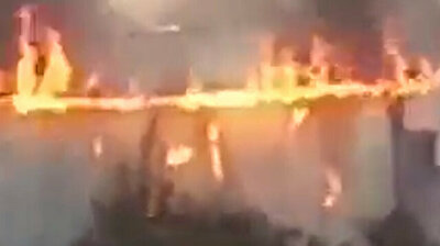 Hindu group sets mosque, homes on fire in India