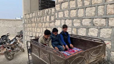 Daily life in Mashhad Ruhin refugee camp in Idlib