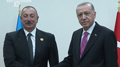 Turkey's Erdogan meets with Azerbaijan's Aliyev in Turkmenistan