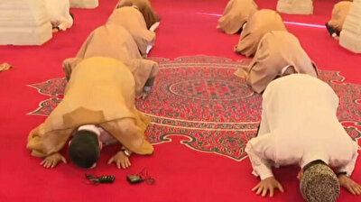 Azerbaijanis perform gratitude prayer on first anniversary of Karabakh liberation