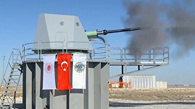 Turkey successfully test-fires homemade naval artillery