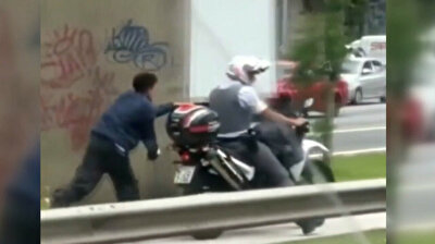 Brazil cop treats suspect like ‘slave,’ dragging him behind running motorbike