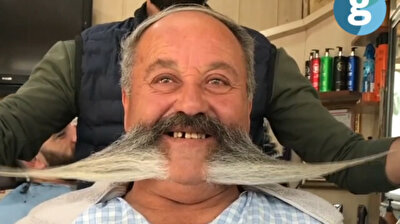 Man refuses to cut his huge Hungarian mustache for 18 years after dad's death in Turkey