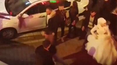 Weeping bride storms out of her own wedding after families fight over jewelry