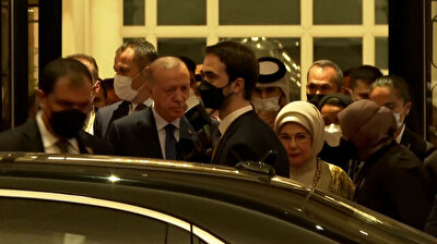 Turkey's Erdogan, First Lady attend special dinner in Qatari capital