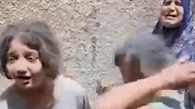 Traumatized Palestinian kids in tears as Israel continues indiscriminate bombings on Gaza
