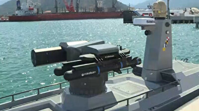 Turkey's first armed unmanned surface vessel prototype ready for missile launch