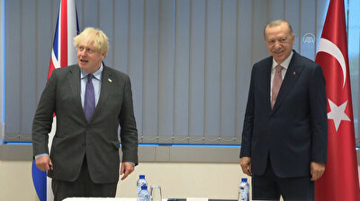 Erdogan meets UK's Johnson at NATO summit