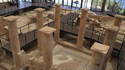 Archaeologists unearth two rock-cut rooms in ancient city of Zeugma