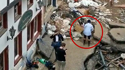 German reporter sacked after smearing mud on herself ahead of flood report