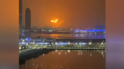 Fire breaks out on ship at Dubai port