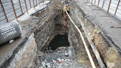 Ancient Byzantine wall discovered beneath bustling Istanbul road
