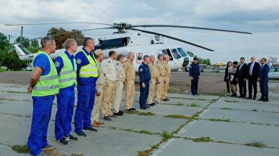 Ukrainian team heads home after helping Turkey contain wildfires