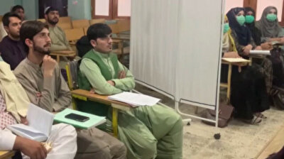 Male, female students attend segregated classes in Taliban-ruled Afghanistan