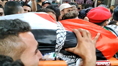 Funeral held for Palestinian young father shot by Israeli forces in Nablus