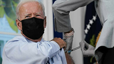 Joe Biden gets Covid booster shot during live broadcast