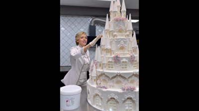 Castle cake transports food connoisseurs to magical realm
