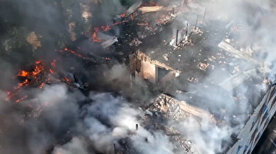 Fire engulfs two buildings in Ukraine's Mykolaiv due to Russian attacks