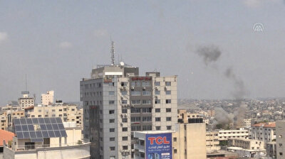 Rockets fired from Gaza in response to Israeli airstrikes
