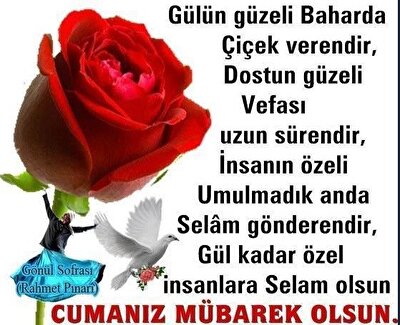 cuma gunu ayetleri ve mesajlari