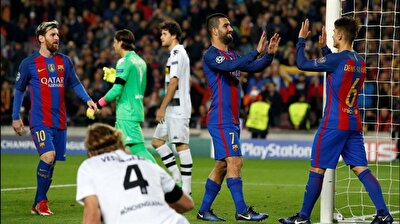 Barcelona 4 0 Monchengladbach Mac Ozeti Arda Turan Dan 3 Gol Video