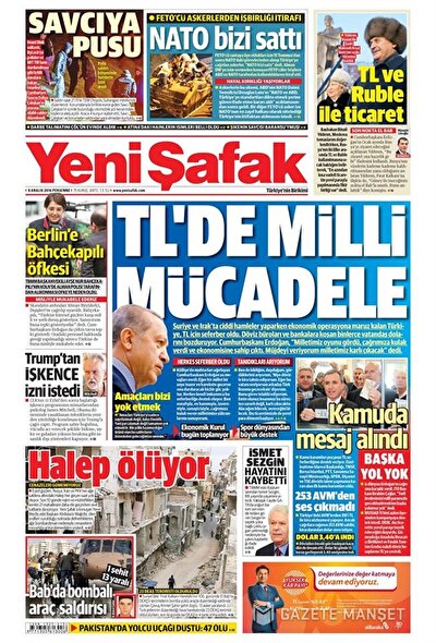 Gazete Mansetleri Oku Basinda Hangi Haberler Var
