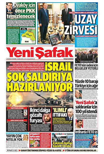 Gazete Mansetleri 9 Kasim Gunun Son Dakika Gazete Mansetleri