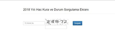 Hac Diyanet Gov Tr Hac Kura Sonuclari Sorgulama Ve Ogrenme 2018