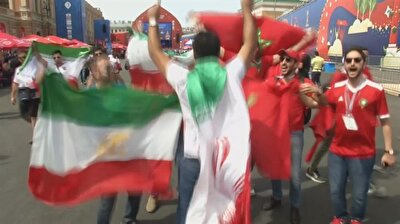 World Cup excitement reaches fever pitch for Iran and Morocco fans hours ahead of match