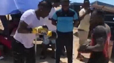 Asamoah's punches become talk of town