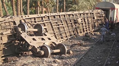 At least 58 injured as train derails in Egypt