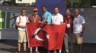Turkish athlete Jak Ali Harvey wins bronze medal at European Athletics Championships
