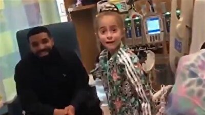 Drake cancels show to visit little girl awaiting heart transplant