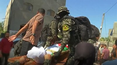 Funeral held for Palestinian killed by Israeli forces during Gaza border protest