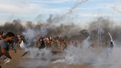 Three Palestinians martyred along Gaza-Israel buffer zone