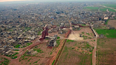 YPG/PKK terrorist trenches spotted in northern Syria