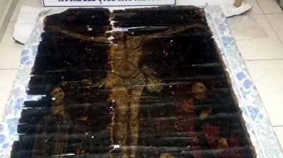 Turkish police seize 13th century painting depicting Jesus