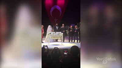 President Erdoğan attends wedding ceremony of Diriliş Ertuğrul star
