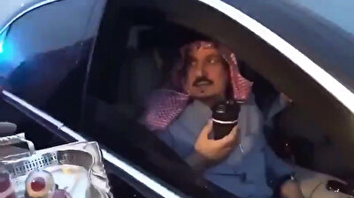 Sassy Saudi prince refuses to drink Turkish coffee