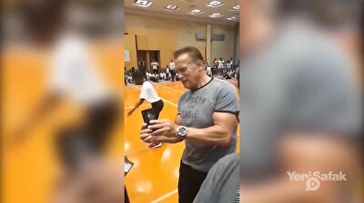 Arnold Schwarzenegger becomes victim of nasty fly-kick in South Africa