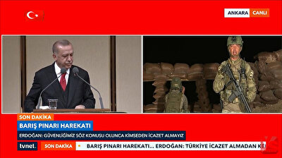 President Erdoğan video calls Turkish soldier serving in Syria's Tel Abyad