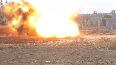 Turkey destroys mine-laden PKK terror tunnel in Syria's Ras al-Ayn