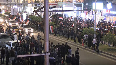 Iraqis celebrate national team victory over UAE