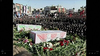 Body of Iranian commander killed in US strike arrives for burial in southeast Iran