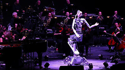 Music by numbers? Robot conducts human orchestra