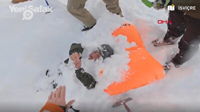 Two female skiers buried under avalanche rescued by snowboarders in Switzerland