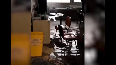 Macron spends millions for 'gold office' as Marseille hospital floods after roof collapse