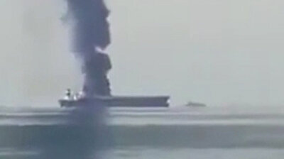 Three missing after explosion on empty Russian oil tanker