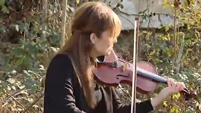 Violin recital echoes in Karabakh territory liberated from Armenian occupation