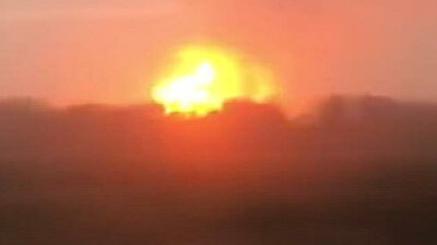 Gas pipe explodes in Ukraine, nearby cities evacuated